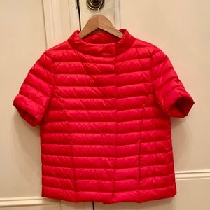 J. McLAUGHLIN short-sleeve puffer jacket NEW & UNWORN w/ TAG size SMALL